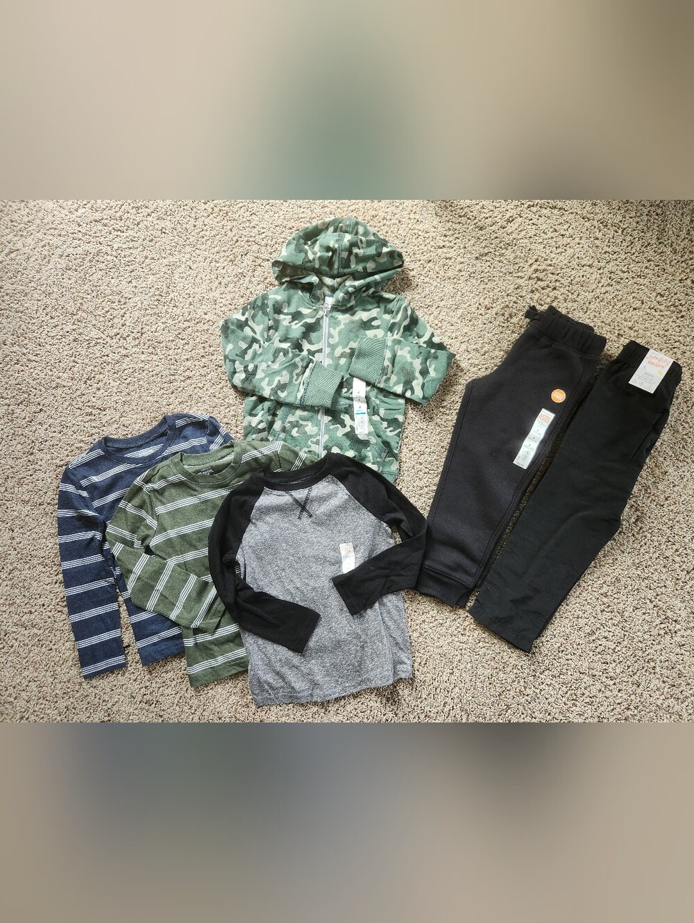 Jumping Beans Boys Size 4 Clothing Bundle 6 Pieces NWT